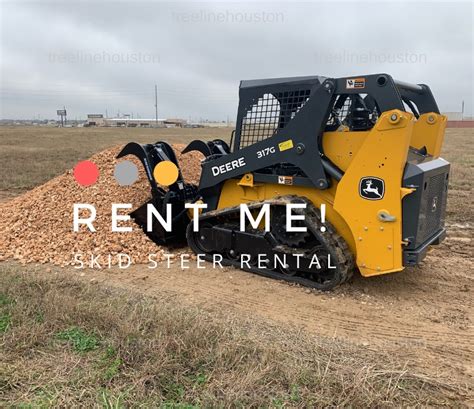 skid steer tracked rental menard texas|mini skid steer rental.